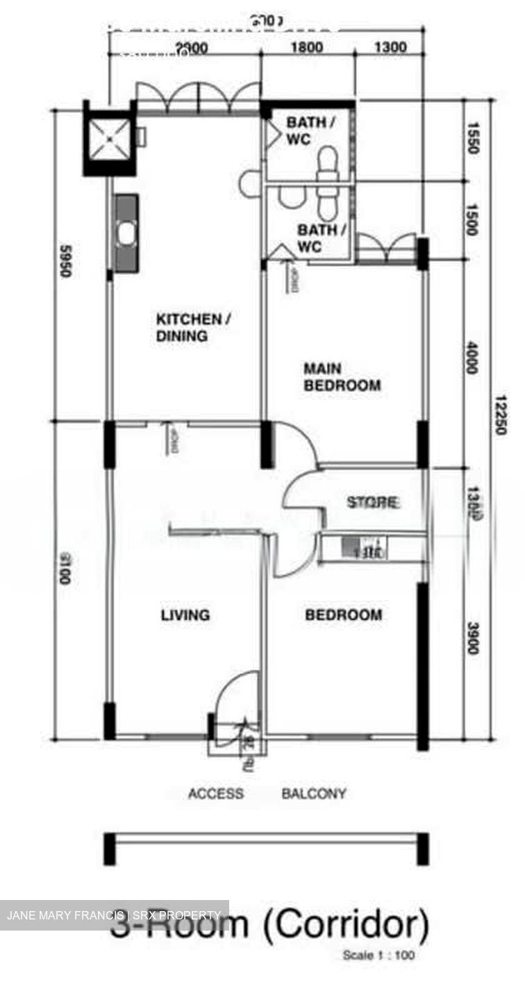 Blk 202 Marsiling Admiralty Park (Woodlands), HDB 3 Rooms #585029931